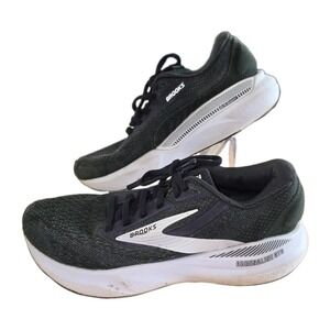 Brooks Adrenaline GTS 24 Black White Running Shoes Sneakers Women's Size 8 M